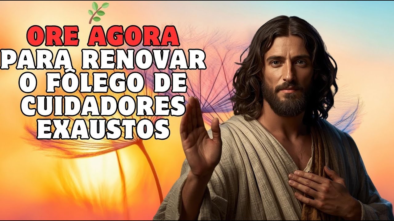 🌿 Ore agora para renovar o fôlego de cuidadores exaustos