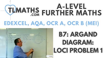 A-Level Further Maths B7-07 Argand Diagram: Loci Problem 1