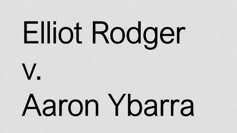 danger signs in handwriting: Elliot Rodger and Aaron Ybarra