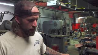 Departure Bike Works Motorcycle Cannonball Build rider 181