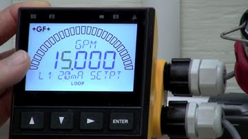 GF Signet 9900 configuration