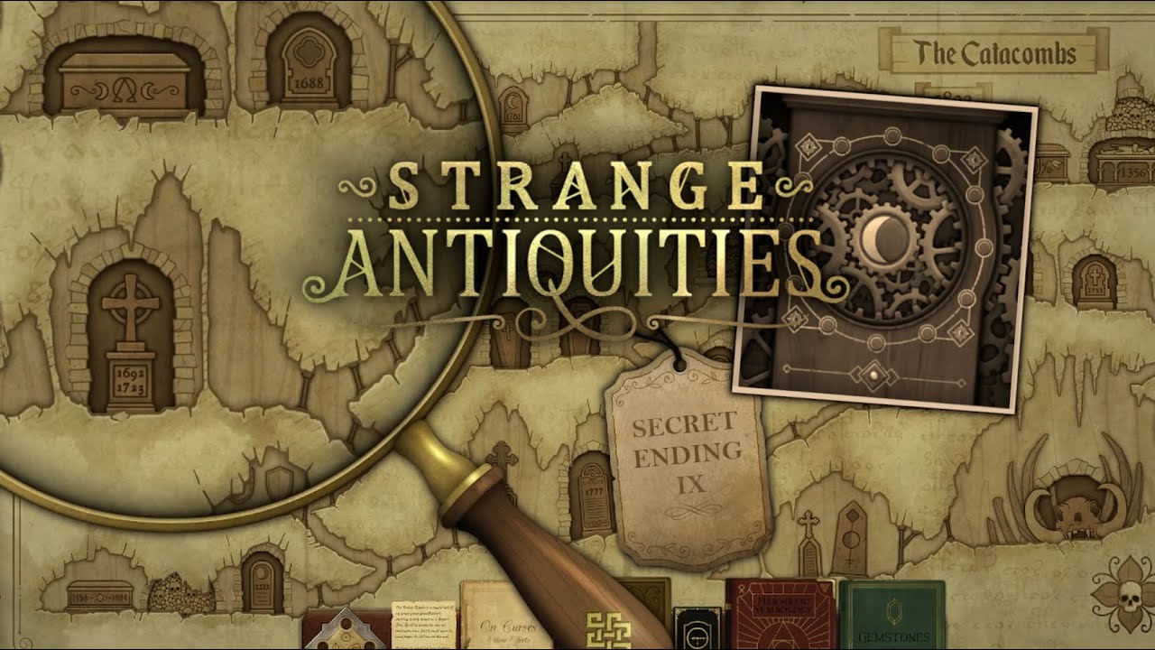 Ambrose Riddle STRANGE ANTIQUITIES Secret Ending IX Heart of the Shop / Arthur Ambrose ...