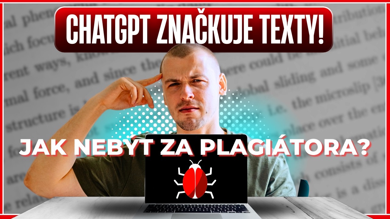 ChatGPT texty jdou snadno odhalit! Jak nebýt za plagiátora a napsat nedetekovatelný text?!