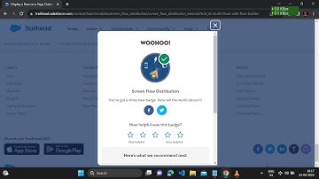 display a flow on a page outside your salesforce org trailhead challenge objective