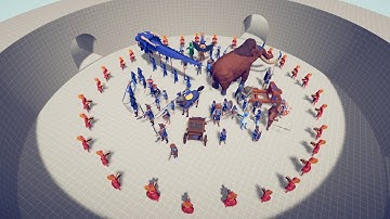 x15 DIVINE ARBITER Vs ALL FACTION | Totally Accurate Battle Simulator TABS