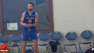 Steph Curry Makes 70 Three's During Shooting Workout At Warriors Practice. HoopJab NBA