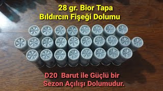 Bildircin Fi̇şeği̇ Dolumu / D20 İle, 9 Nr. 28 Gr. Doluma Yeni̇ Başlayan Dostlarimiza Sezon Armağani..😊