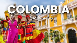 5 Days in Cartagena, Colombia Travel Vlog | Mud Volcano + Pink Lake, Food Tour, Castillo San Felipe