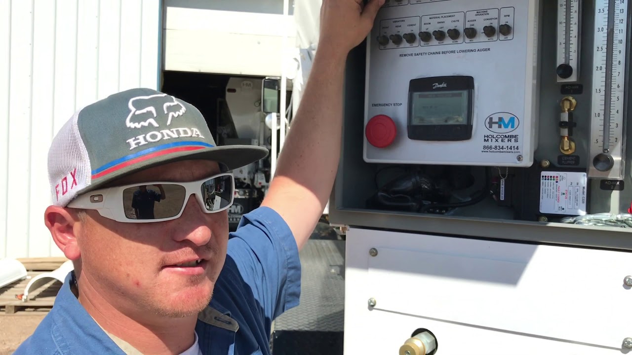 Winterizing Holcombe Mixer