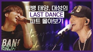 [빅뱅] CD 삼킨 듯한 라이브 (LAST DANCE / 태양,대성)