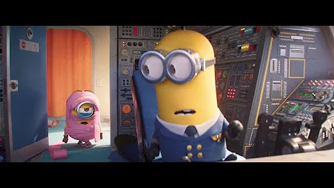 Haha, No. No haha. Minions Plane - Minions The Rise Of Gru