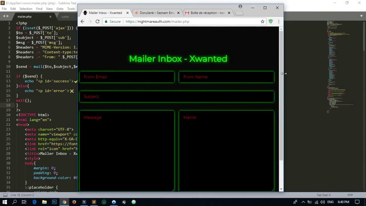Script Mailer Inbox to all unlimited 2020/2021 ♥ ️ - YouTube