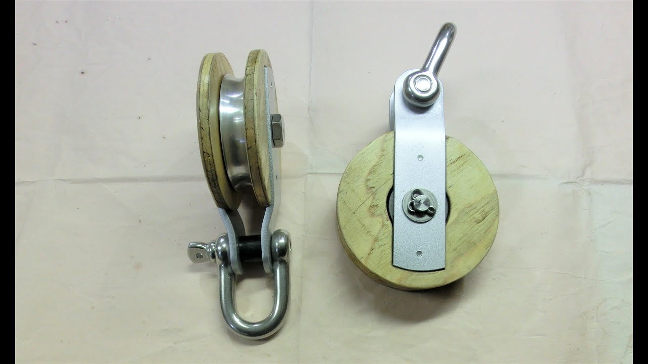 滑車　石のづくり ロ－プ滑車の製作 Production of rope pulley - YouTube