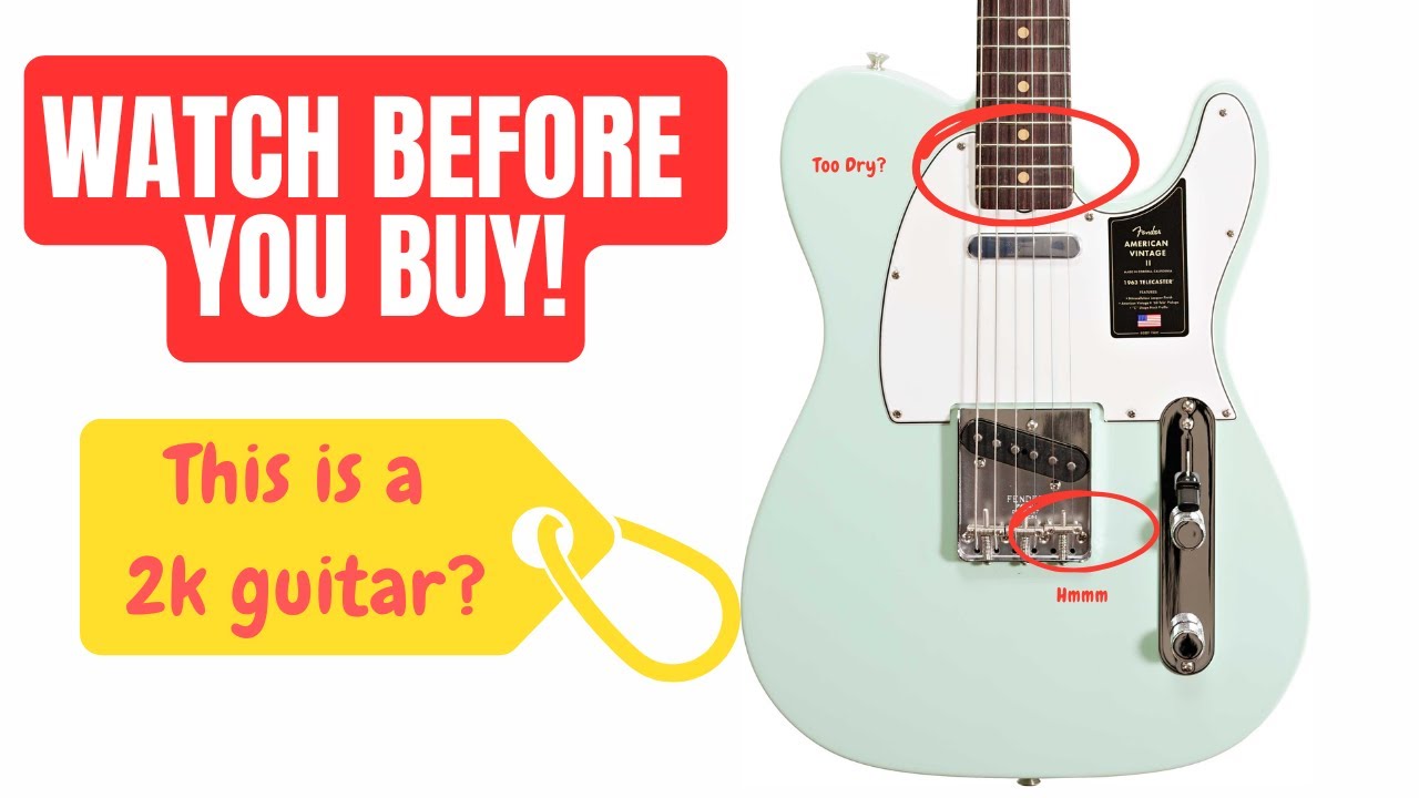 Brutally Honest Review: Is The American Vintage II 63 Telecaster