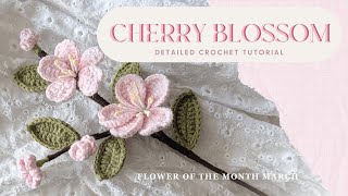 Download Lagu CHERRY BLOSSOM Crochet Tutorial | Flower Of The Month - March (english \u0026 deutsch) MP3 Download Lagu CHERRY BLOSSOM Crochet Tutorial | Flower Of The Month - March (english \u0026 deutsch) MP3