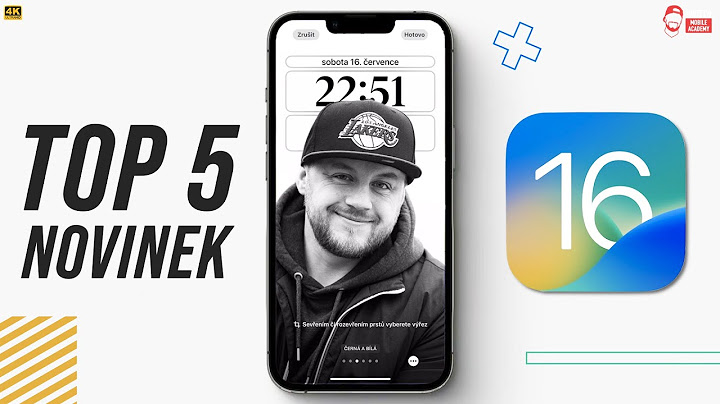 📱 TOP 5 Nových Funkcí z iOS 16: Vyzkoušel jsem nový systém pro iPhone! [4K]