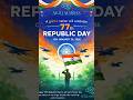 Celebrate the 77th Republic Day on January 26, 2026 #india #flag #republicday #indian
