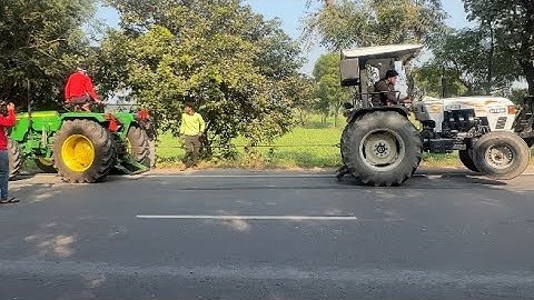 Tochan John deer 5210 4*4 vs eicher 485 @ nishu deshwal tochan group