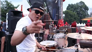 Danny Jamrud Drum Cam - Ningrat. Live at Hut Pemuda Pancasila Mpc Subang ke-63