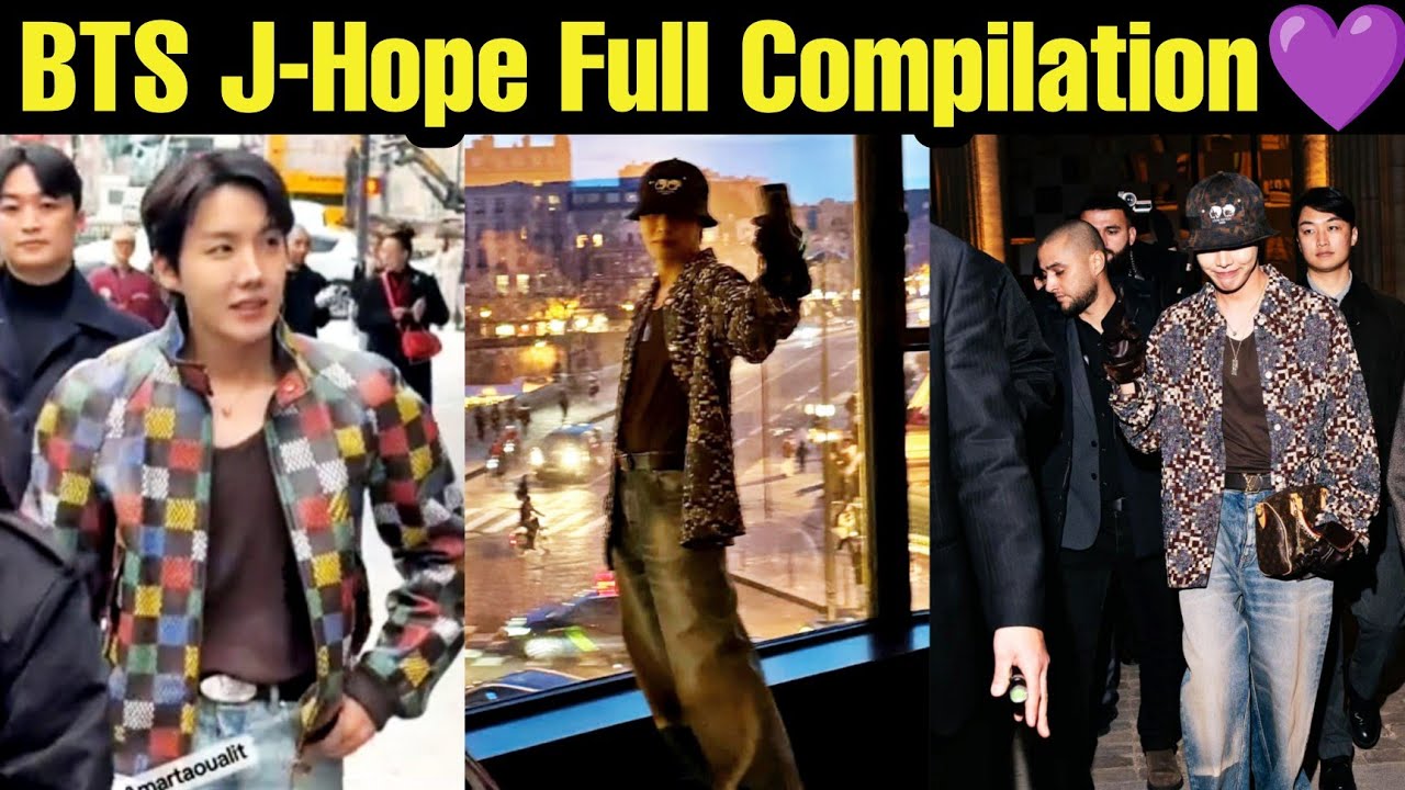 BTS J-Hope Louis Vuitton Full Compilation ? BTS Jhope Full Video 