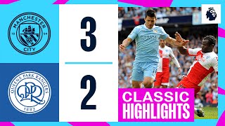 Classic Highlights! | Man City 3-2 QPR | AGUEROOOOOOOO!