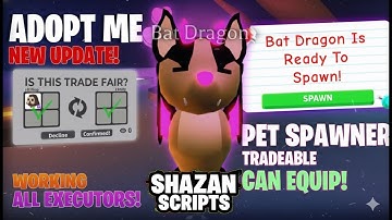 [NEW🔥UPDATE] ADOPT ME PET SPAWNER SCRIPT 2025 | SPAWN, TRADEABLE, FAKE SPIN THE WHEEL LIVE
