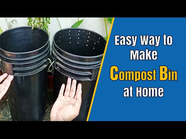 DIY Easy Kitchen Compost Bucket - One Hundred Dollars a Month