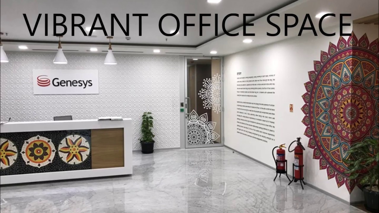 Genesys Chennai Vibrant Office Space YouTube