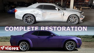 From Salvage to Showroom — Full Dodge Challenger Transformation by Vicrez