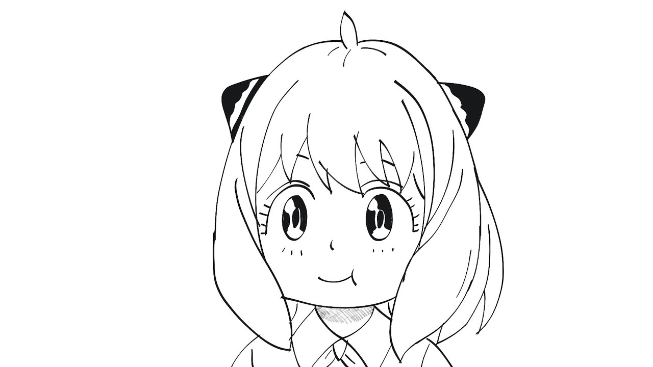 Dibujos Muy Fáciles - como dibujar anime girl kawaii paso a paso - Tutorial  de Dibujo - YouTube