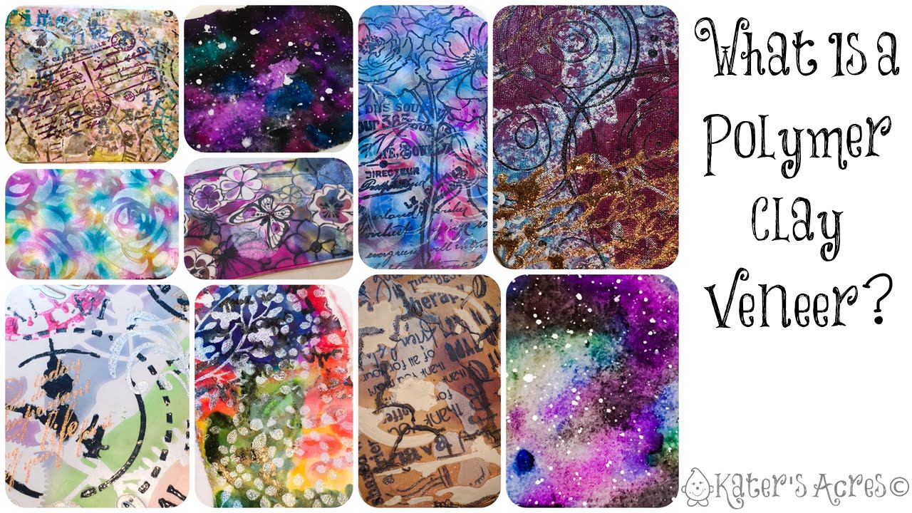 What is a Polymer Clay Veneer? with Katie of KatersAcres YouTube