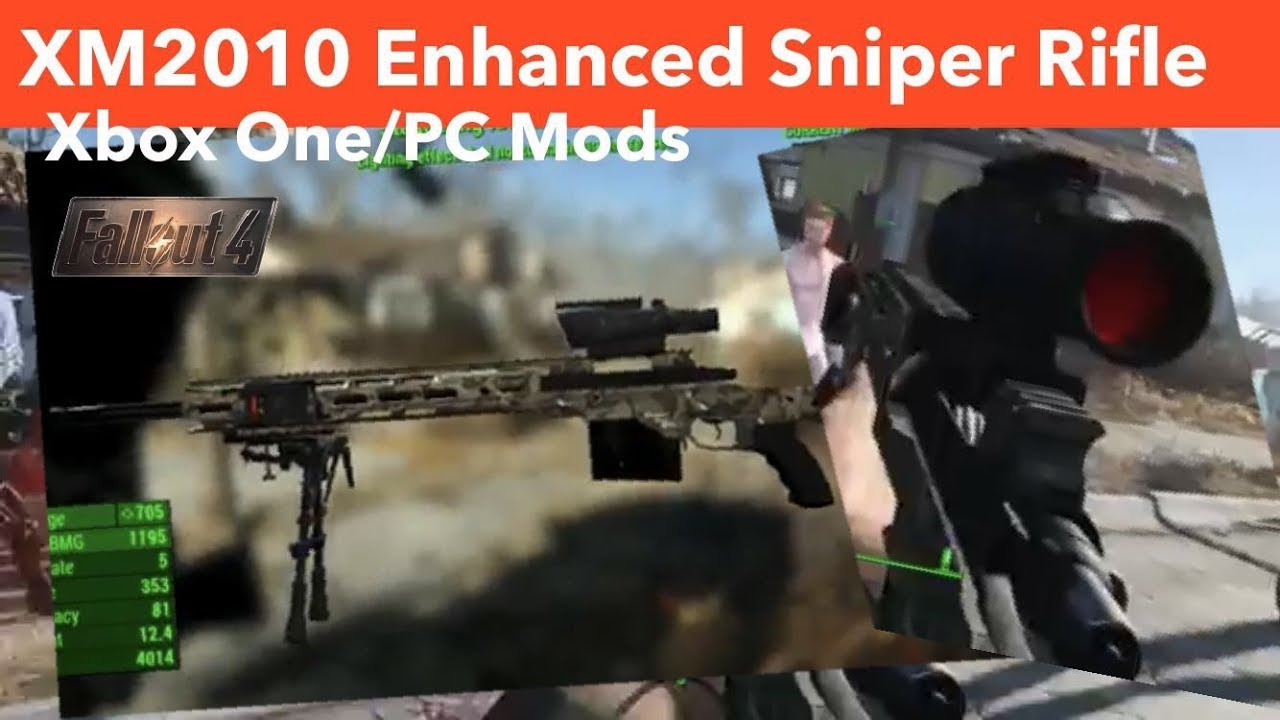 fallout 4 sniper rifle mods