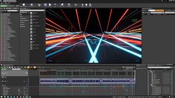 UE4: Laser Show System - Demo Sequence
