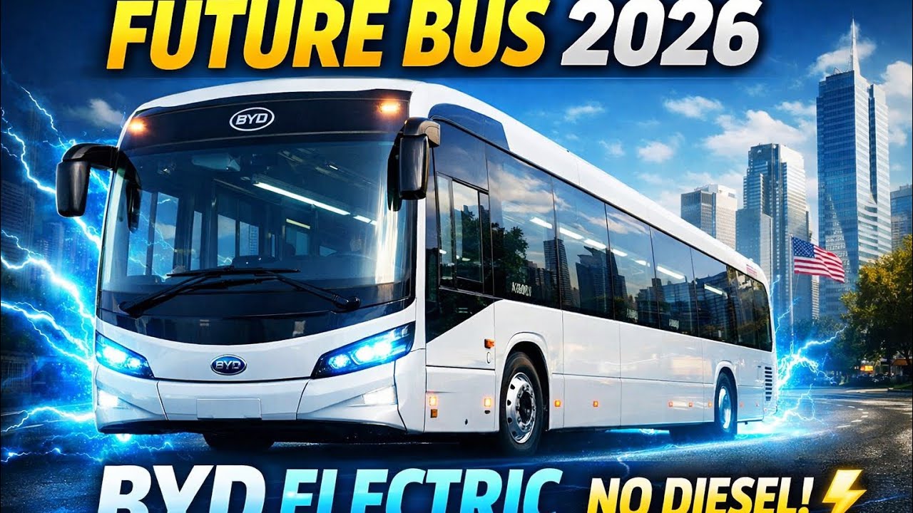 Обзор электробуса BYD 2026 года | Будущее общественного транспорта в Америке
