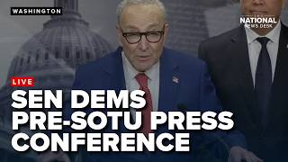 Senate Democrats speak ahead of President Trump’s State of the Union