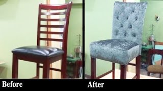 DIY - HOW TO REUPHOLSTER A CHAIR WITH A BUILT IN SEAT - ALO Upholstery