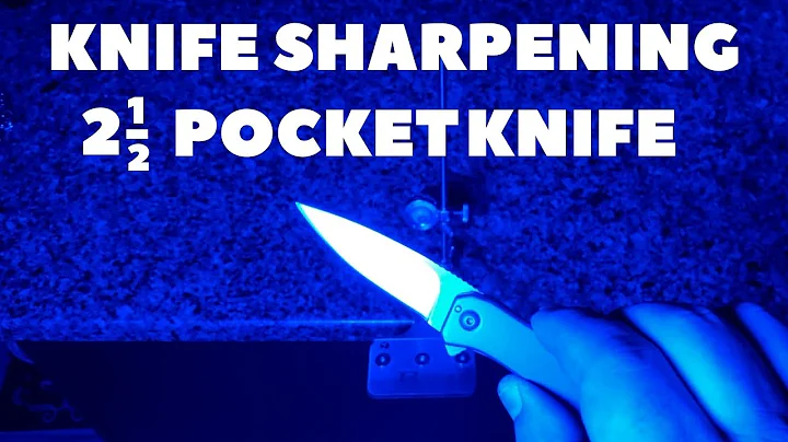 Small Pocket Knife Sharpening - Ruixin Pro Sharp