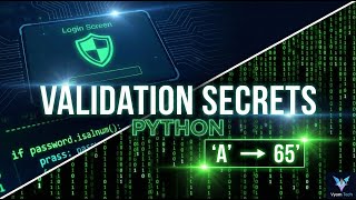 PYTHON STRING VALIDATION: ISDIGIT(),ENDSWITH() & ASCII LOGIC |VYOM TECH PT.5 #pythonprogramming