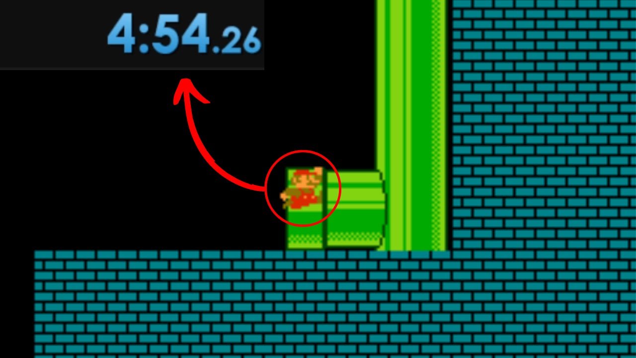 Passing Super Mario Bros. In 5 Minutes
