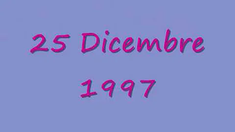 25 dicembre 1997