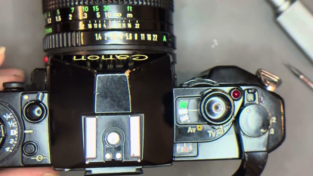 【完動品】キヤノン CANON A-1 NFD 50mm F1.4 キヤノン Canon A-1 + New FD 50mm F1.4