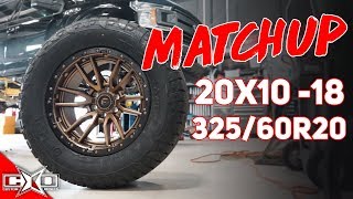Custom Offsets Matchup: 325/60R20 on a 20x10