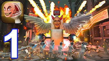 Skibidi Attack: Toilet Monster - Gameplay Walkthrough Part 1 Skibidi War Toilet Attack VS Cameraman