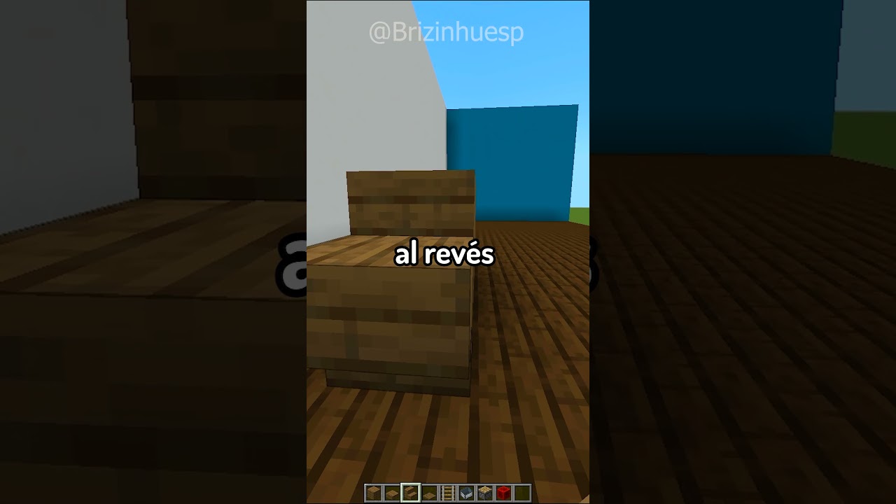 Sofá para Sentarse en minecraft