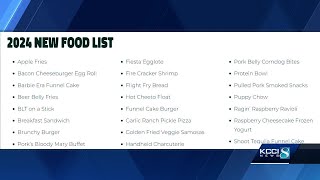 BLT on a stick, bacon cheeseburger egg roll and more: Iowa State Fair announces 84 new foods for ...