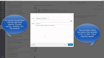 3. How to use your Canvas ‘inbox’ (Conversation tool)