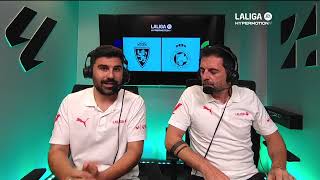 Calentamiento Real Zaragoza vs Real Racing Club