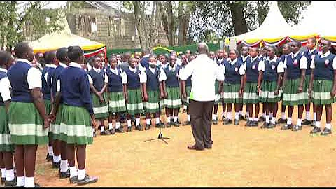 Ossen High School performs Marashi Ya Pemba during Madaraka Day
