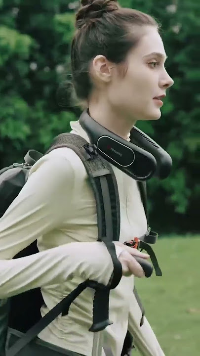 Stay Cool During Any Sport with This Practical Hanging Neck Fan #haning
