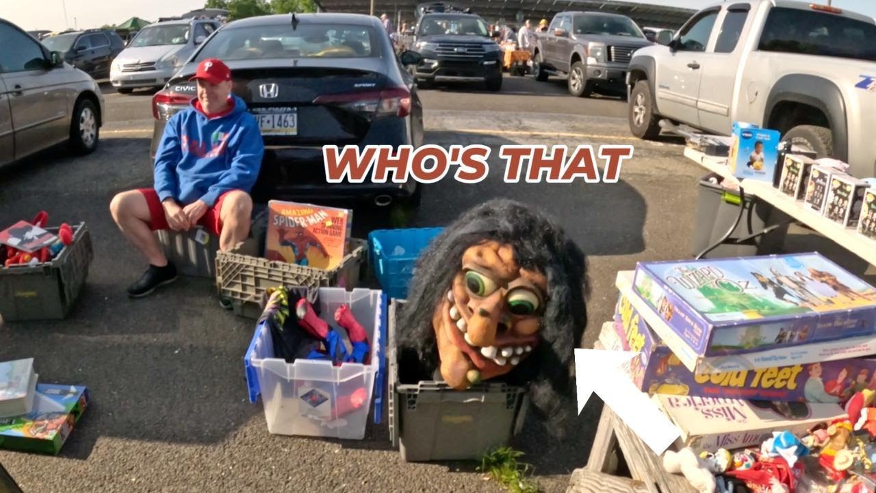 FLEA MARKET RUN - MOTHERS DAY COLUMBUS MARKET PART 1